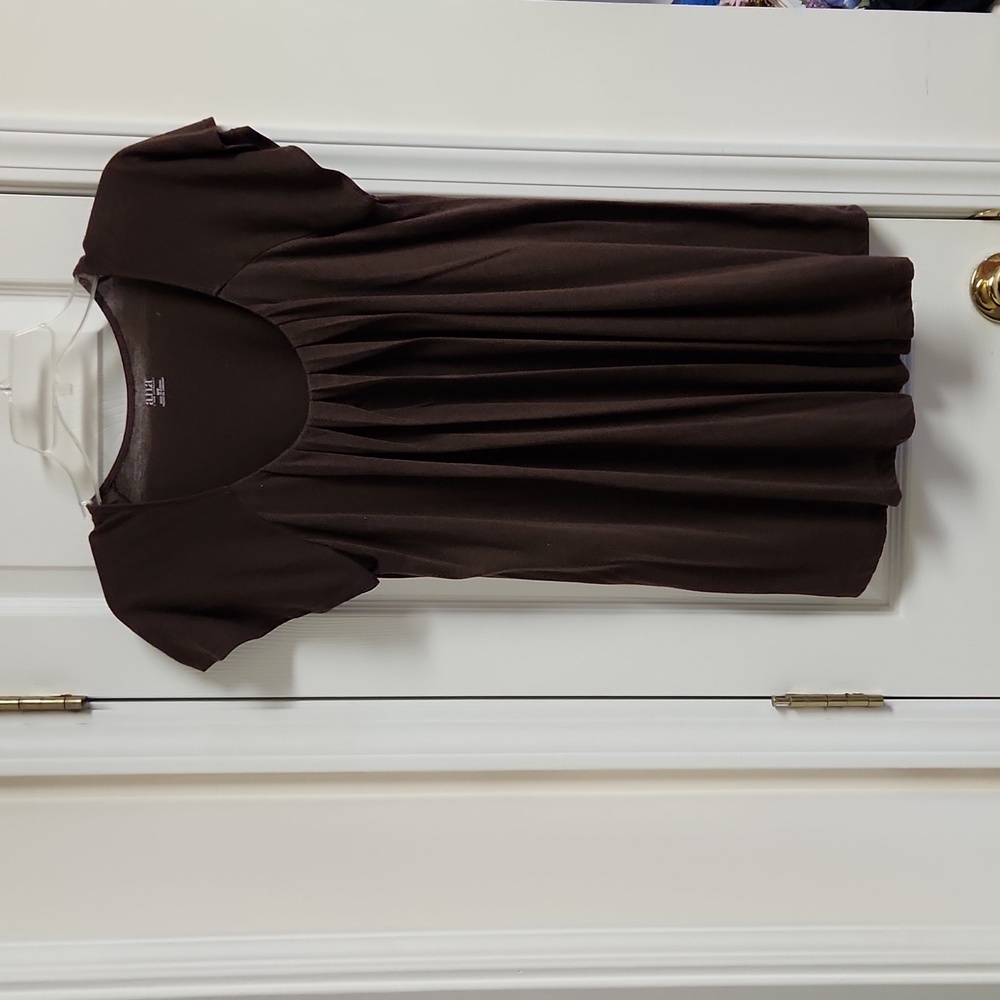 a.n.a. Brown Knit Top